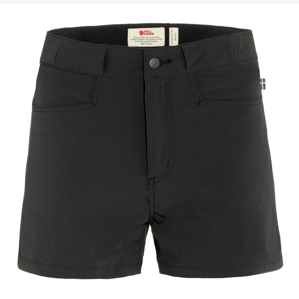 Fjallraven Women's High Coast Lite Black Shorts